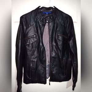 apt 9 faux leather jacket
